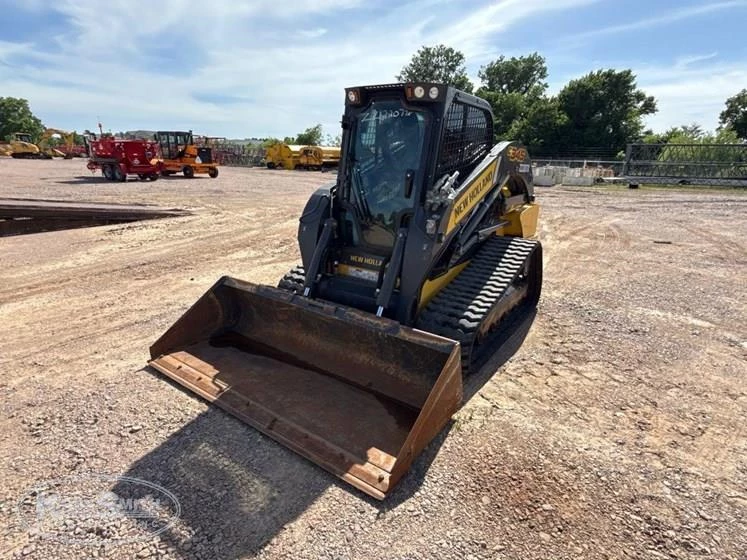 Used Skid Steer in yard